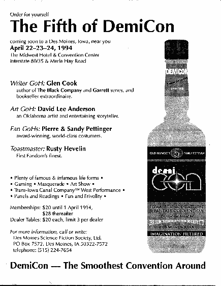 DemiCon V flyer